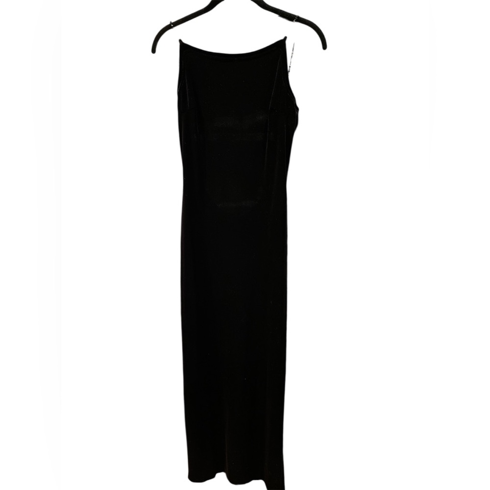 Vintage Jessica McClintock Gunne Sax long black dress